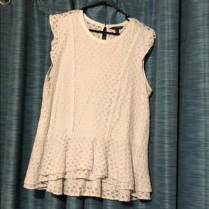 Cute Banana Republic XL Sleeveless Dress Shirt